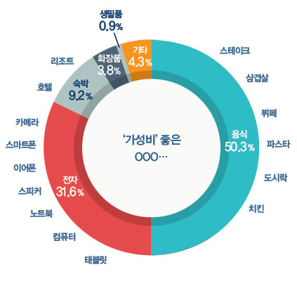 가성비 좋은 것들