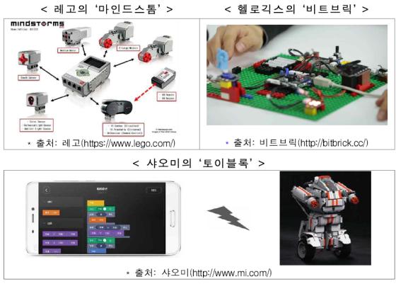 장치형 코딩교구 관련 제품