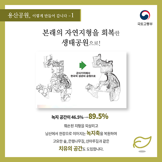 용산공원, 100년 내다보고 만든다