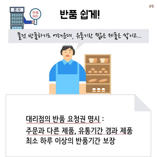 본사 위주의 불공정 거래관행 개선 - 식음료업종 표준계약서 마련