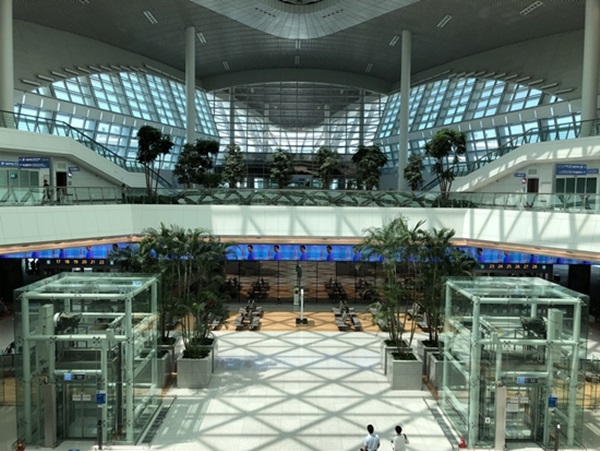 인천국제공항 제2여객터미널.