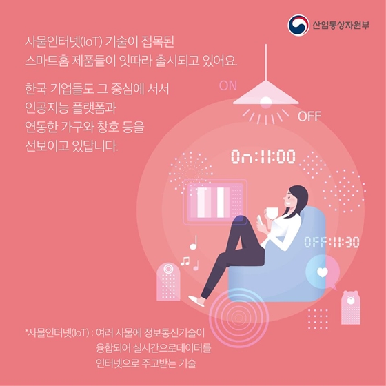 ‘침대야, 불 좀 꺼죠’ 집 안 가구와 대화를 나누어요