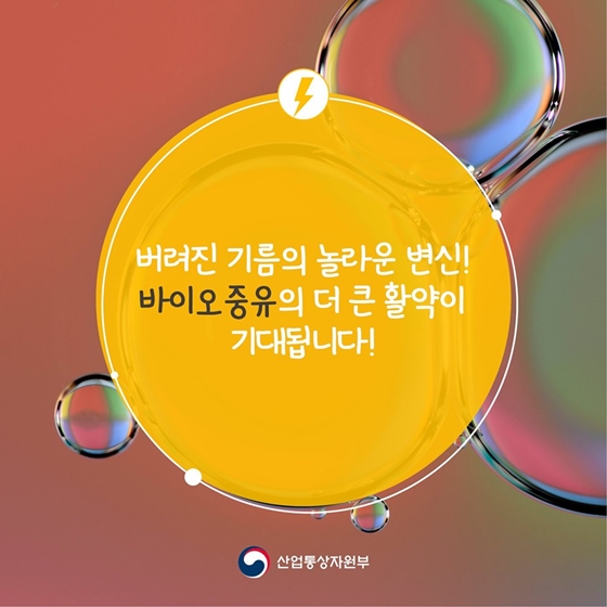 삼겹살 기름으로 전기를 만든다고요?