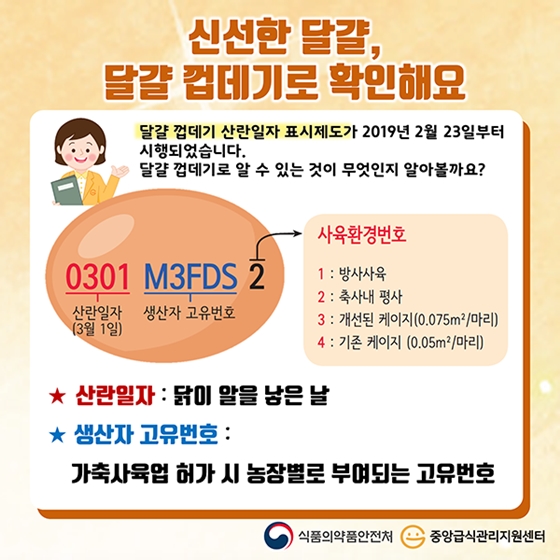 “뾰족한 부분이 아래로” 달걀 바로 알기