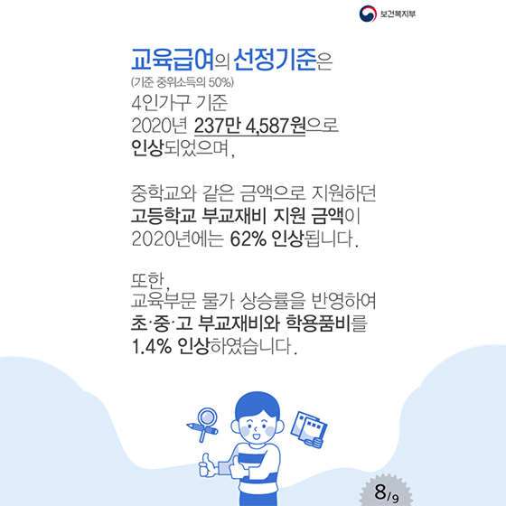 내년 기초생활수급자 생계급여 2.94% 오른다