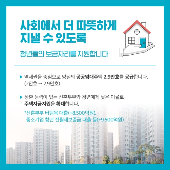 청년의 미래를 함께 그려가는 2020년 예산안