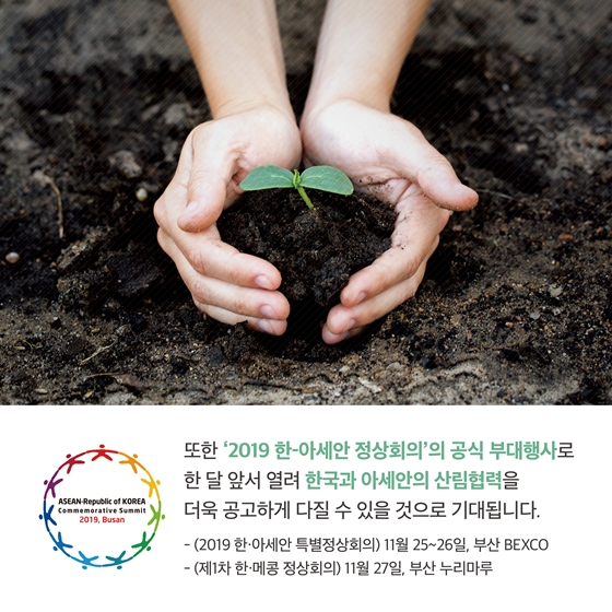 산림을 통한 번영과 평화를 논하다, 2019 한-아세안 산림최고위급 회의