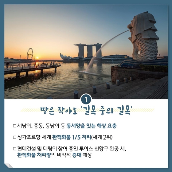 작지만 보석 같은 핵심 파트너, 싱가포르