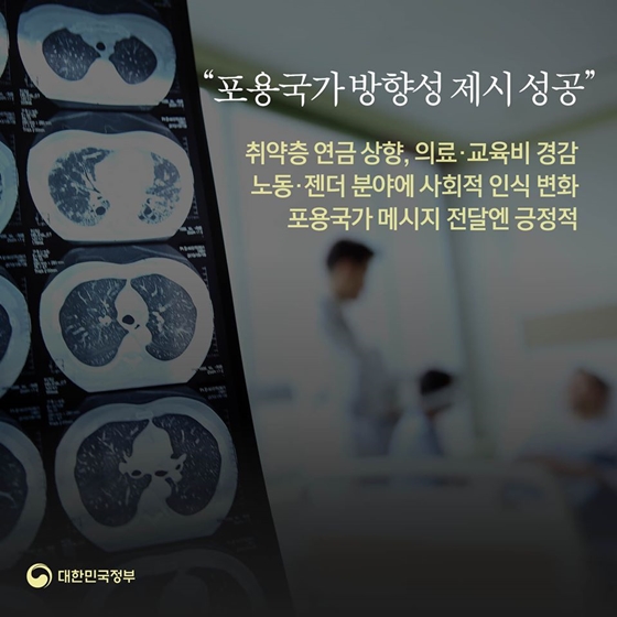 문재인 정부 전반기, 포용국가의 기틀 마련