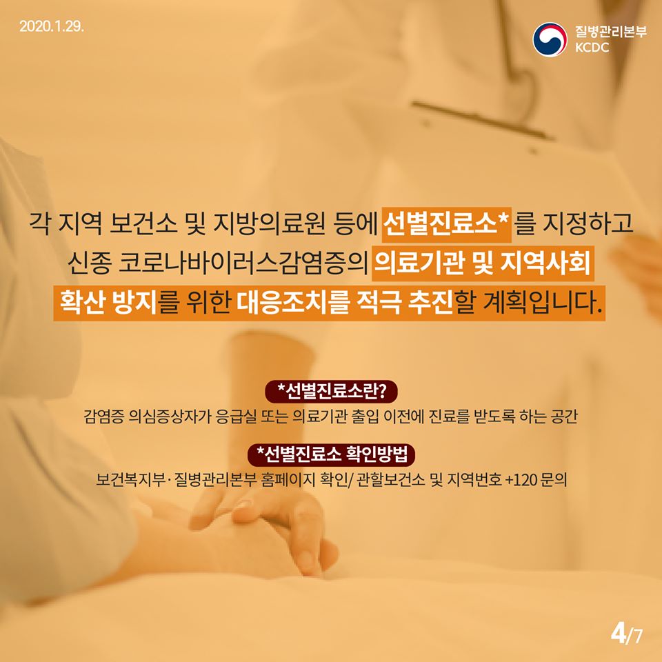 신종 코로나바이러스감염증 감염병 위기경보 단계 격상