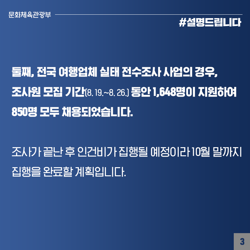 문화분야 일자리 사업, 계획대로 집행 중