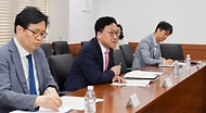 김병환 기획재정부 차관이 31일 서울 종로구 정부서울청사에서 열린 ‘물가관계차관회의’에서 모두발언을 하고 있다.