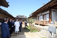 김부겸 장관 안동 민생현장방문(임청각,묵계서원,하회마을) 사진 15