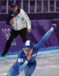 스피드스케이팅 남자 1,500m 메달 경기, 김민석 동메달 사진 26