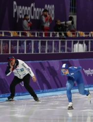 스피드스케이팅 남자 1,500m 메달 경기, 김민석 동메달 사진 21