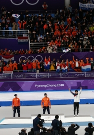 스피드스케이팅 남자 1,500m 메달 경기, 김민석 동메달 사진 35