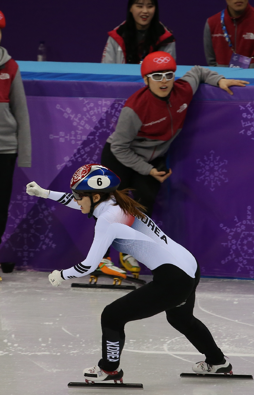 쇼트트랙 여자 1,500m 결승 경기, 최민정 선수 금메달