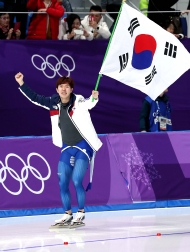 스피드스케이팅 남자 1,000m 경기, 김태윤 선수 동메달 사진 3