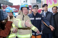 김부겸 장관, 대구 중구 화재 현장 방문 사진 4