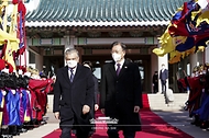 ‘미르지요예프’ 우즈베키스탄 대통령 국빈 방한 공식환영식 사진 3