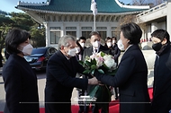 ‘미르지요예프’ 우즈베키스탄 대통령 국빈 방한 공식환영식 사진 9