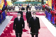 ‘미르지요예프’ 우즈베키스탄 대통령 국빈 방한 공식환영식 사진 1