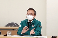 고기동 행안부 차관, 지자체 비상진료체계 점검 관련 천안의료원 방문 사진 2