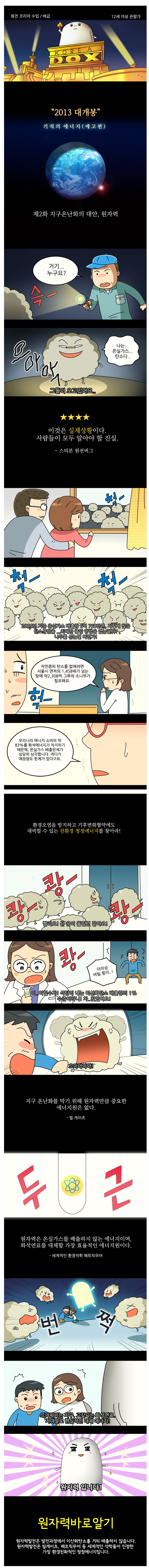 기적의 에너지(지구 온난화의 대안,원자력)