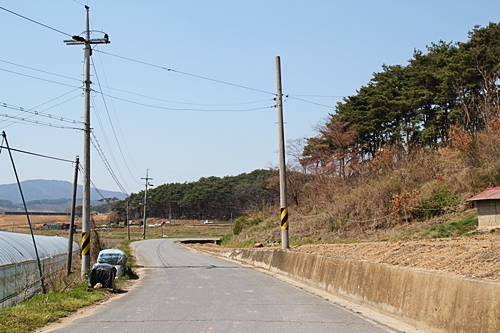 △ 희망택시가 운행되고 있는 마을 중 한 곳, 서천군 판교면 흥림2리