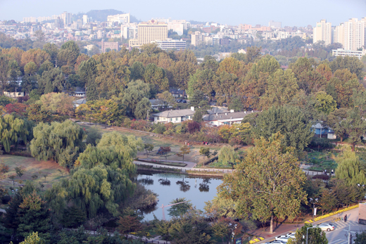 서울 용산 미군기지 일대 모습.(사진=저작권자 (c) 연합뉴스. 무단전재-재배포금지)