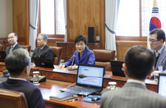 대통령 주재 수석비서관회의 관련 브리핑