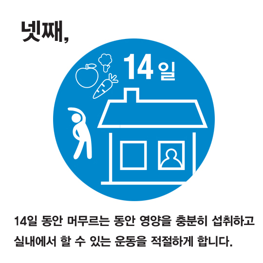 메르스, 자가격리 지침 5가지