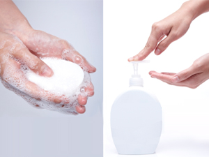 비누 vs 손 세정제, 효과 차이는