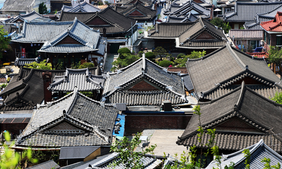 전주 한옥마을 전경