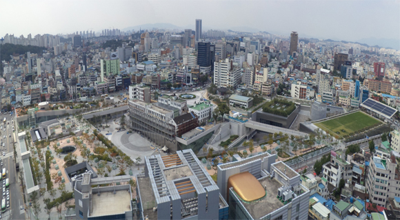 국립아시아문화전당 전경.