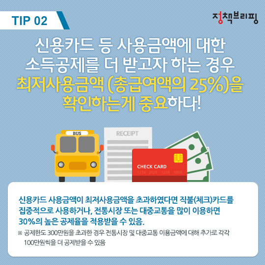 알아두면 유익한 연말정산 절세 Tip!