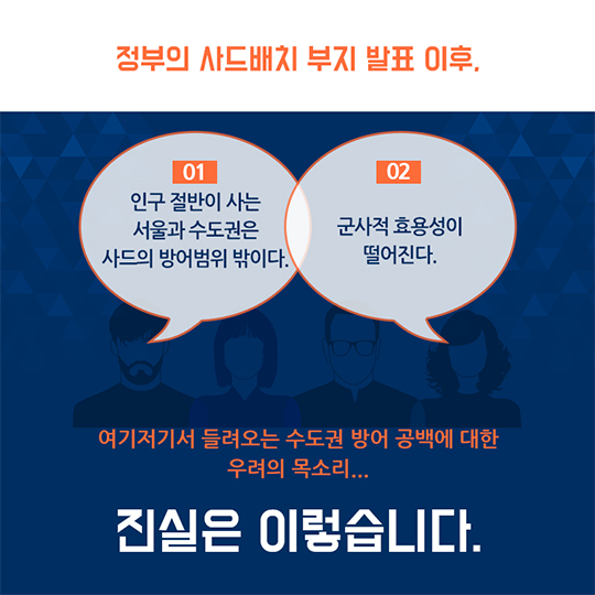 수도권 방어공백 오해와 진실