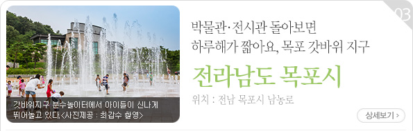 박물관·전시관 돌아보면 하루해가 짧아요, 목포 갓바위 지구 - 전남 목포시 남농로