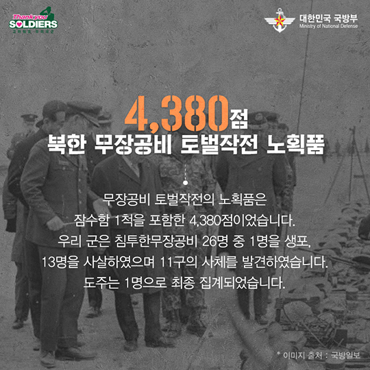 숫자로 보는 강릉 잠수함 침투사건