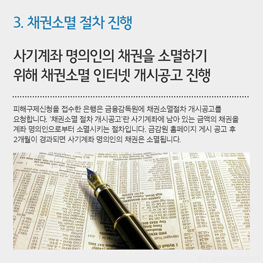 보이스피싱 피해자를 위한 피해금 환급 제도