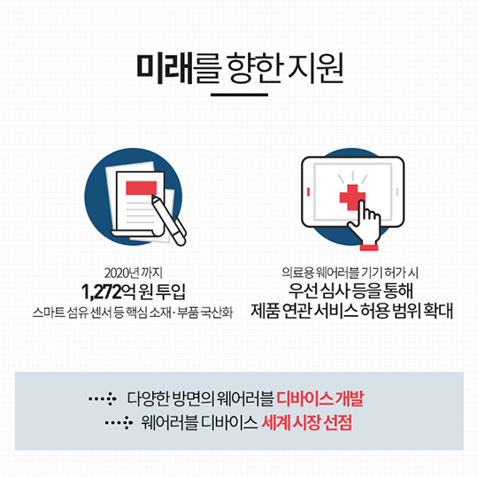 대한민국 웨어러블 디바이스의 미래