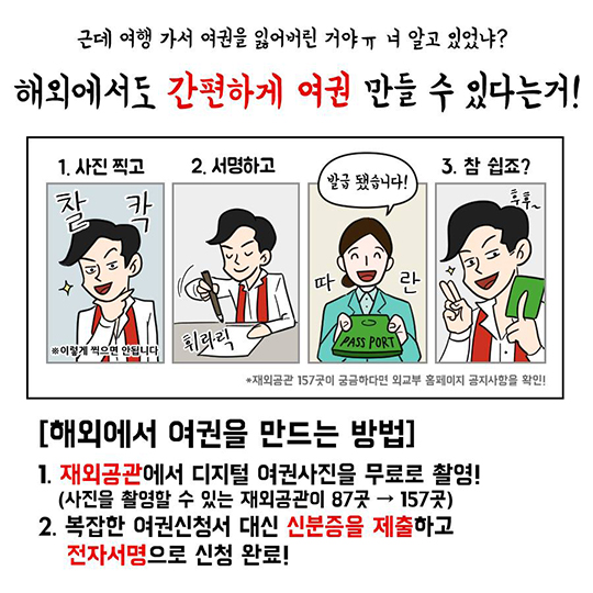 여권분실하고 동공지진?