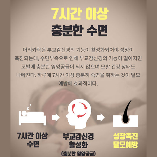 탈모 예방을 위해 기억할 5가지 타이밍 