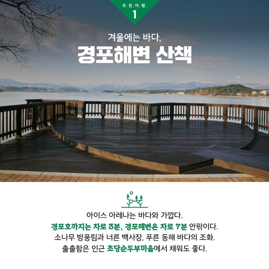 강릉 코스탈 클러스터와 함께 여행을 두 배로 즐기세요!