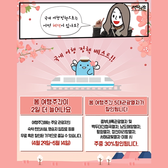 폴리씨와 떠나는 기차여행!