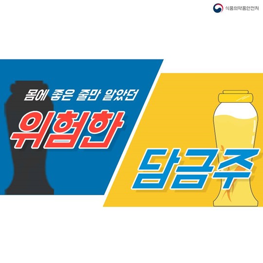 약주 로 알고 마신 "담금주" ! 독주 가 될 수 있습니다! 