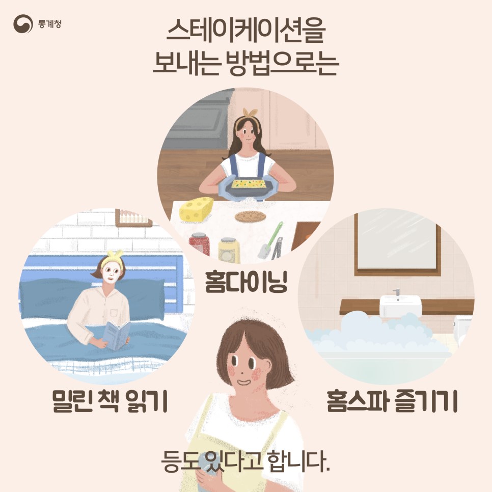 떠나지 않고 머무는 여름휴가 ‘스테이케이션’