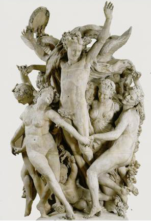 장 바티스트 카르포, <춤>, 1869년, 대리석, 420×298×145cm, 파리 오르세 미술관. 