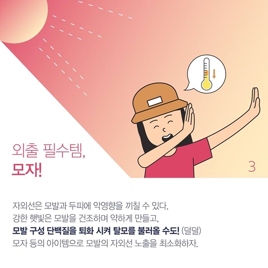 탈모 방지 꿀팁 다섯가지