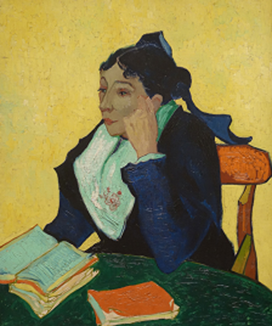 빈센트 반 고흐,<아를의 지누 부인>, 1888, 캔버스에 유채, 93×74cm, 뉴욕 메트로폴리탄 미술관